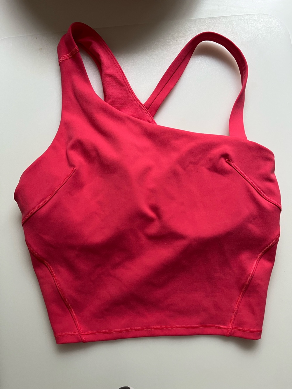 LULULEMON Women’s Performance Crop Tank Top - Salmon